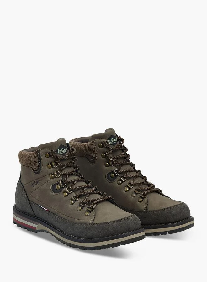 Lee Cooper Men Lace-Up Ankle Boots